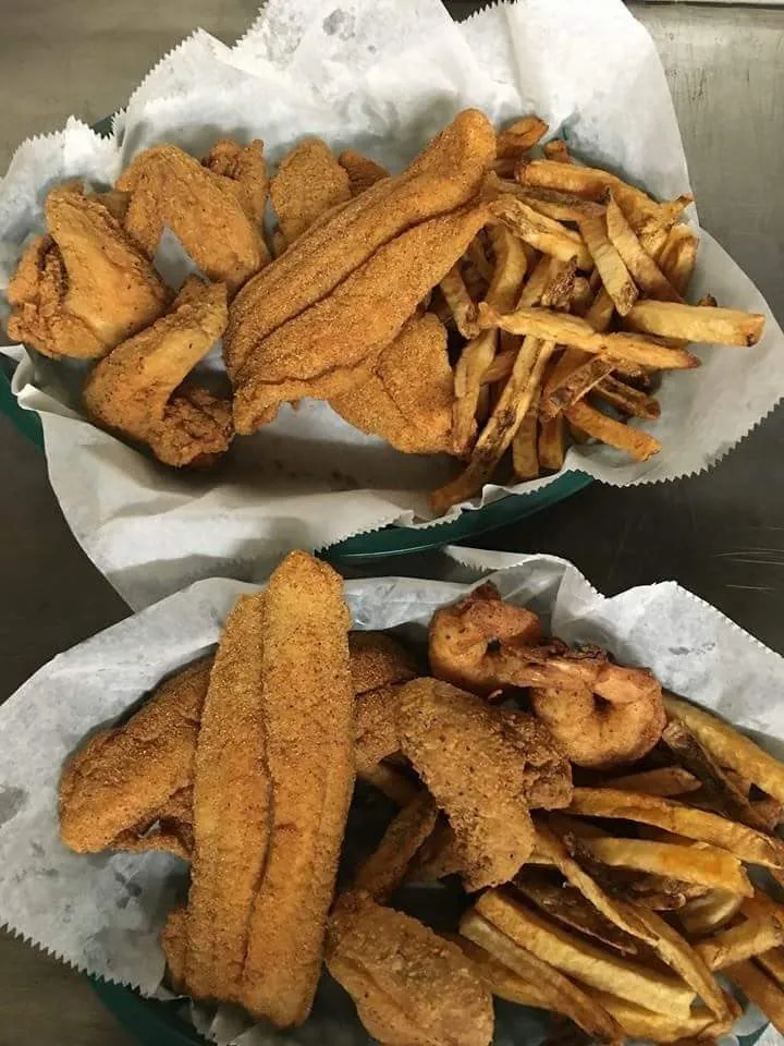 Catfish Wing & Shrimp Combo